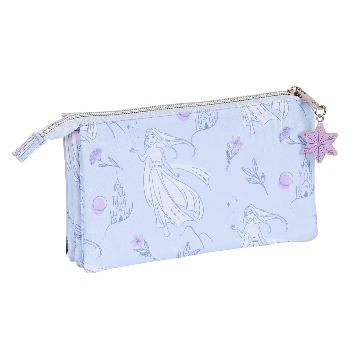 Portatodo triple Frozen Believe Safta lila Lila-2