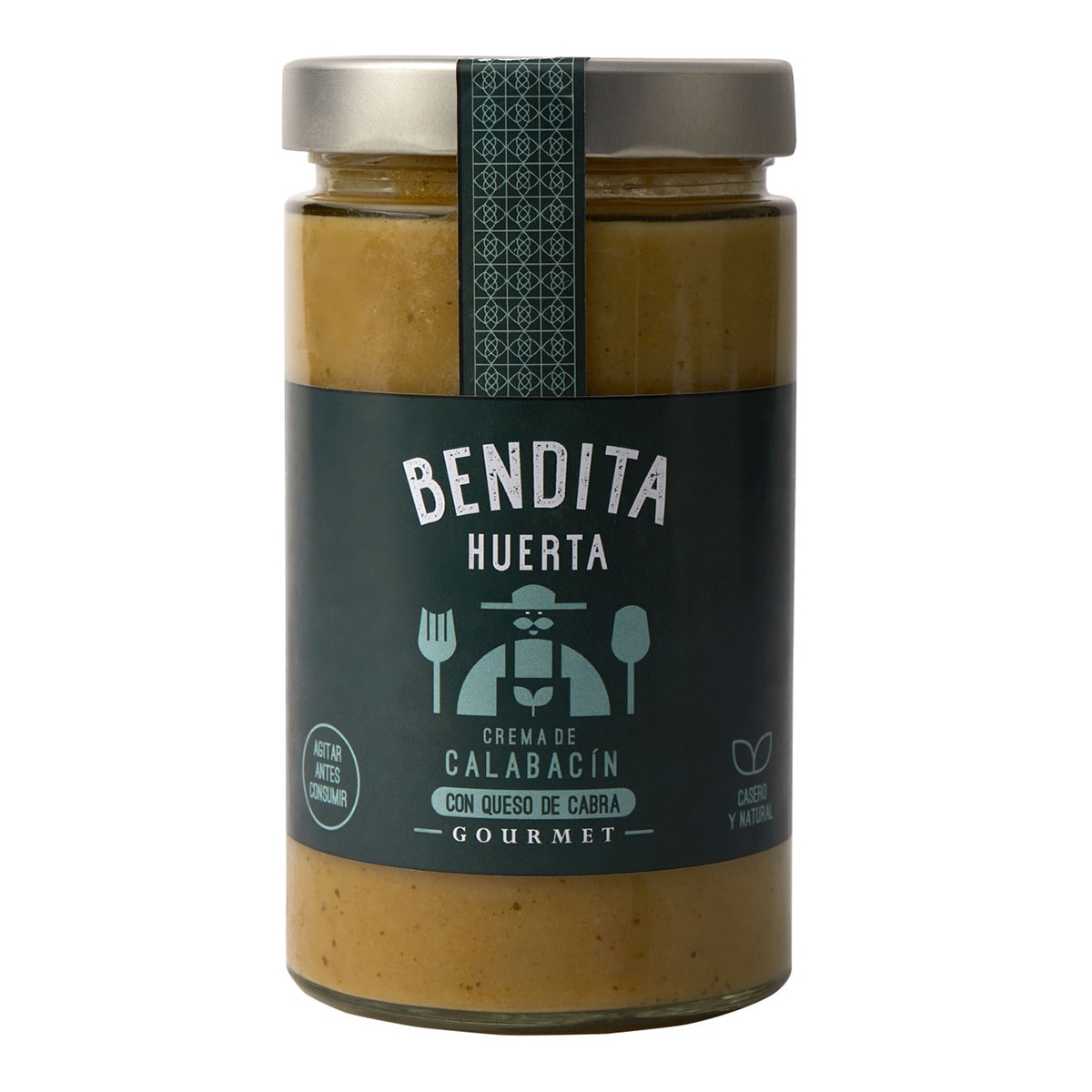 Crème de courgette au fromage de chèvre Bendita Huerta