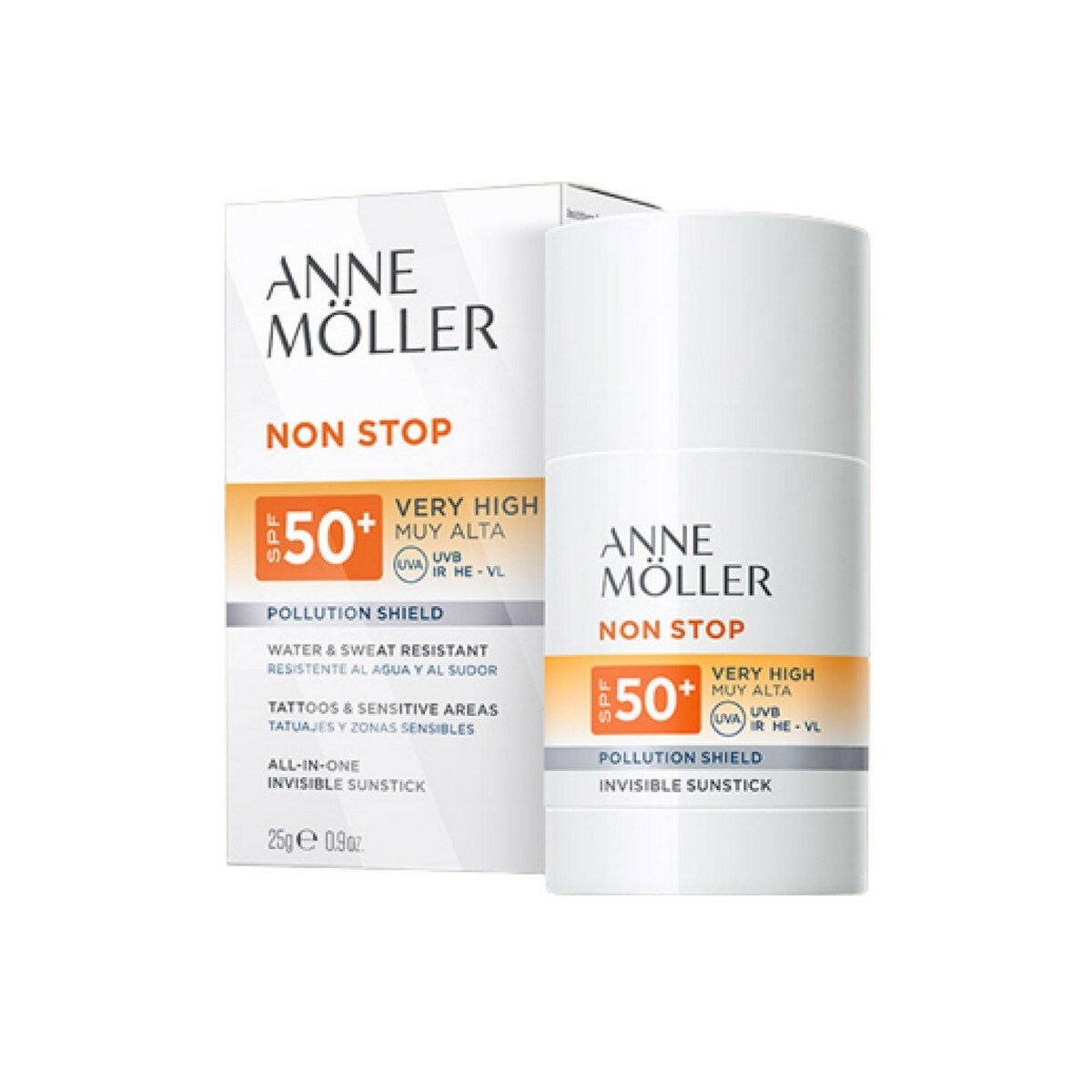 Protetor Stick Invisível Non Stop SPF50+ 2