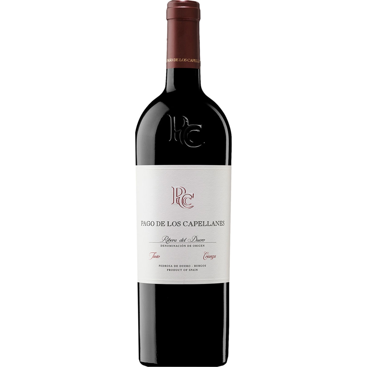 vino tinto crianza DO Ribera del Duero botella 75 cl
