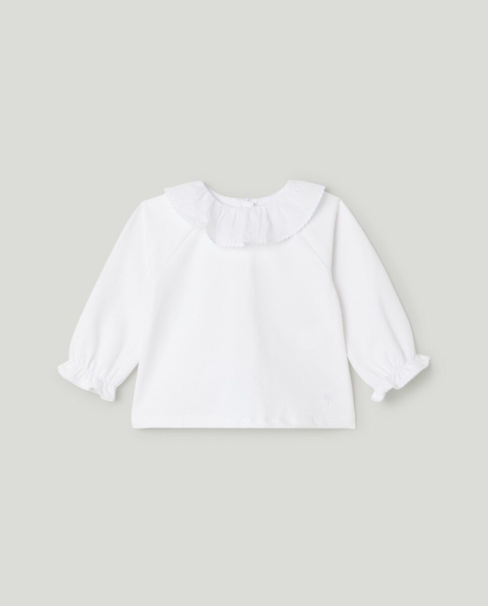 Tshirt manches longues collerette