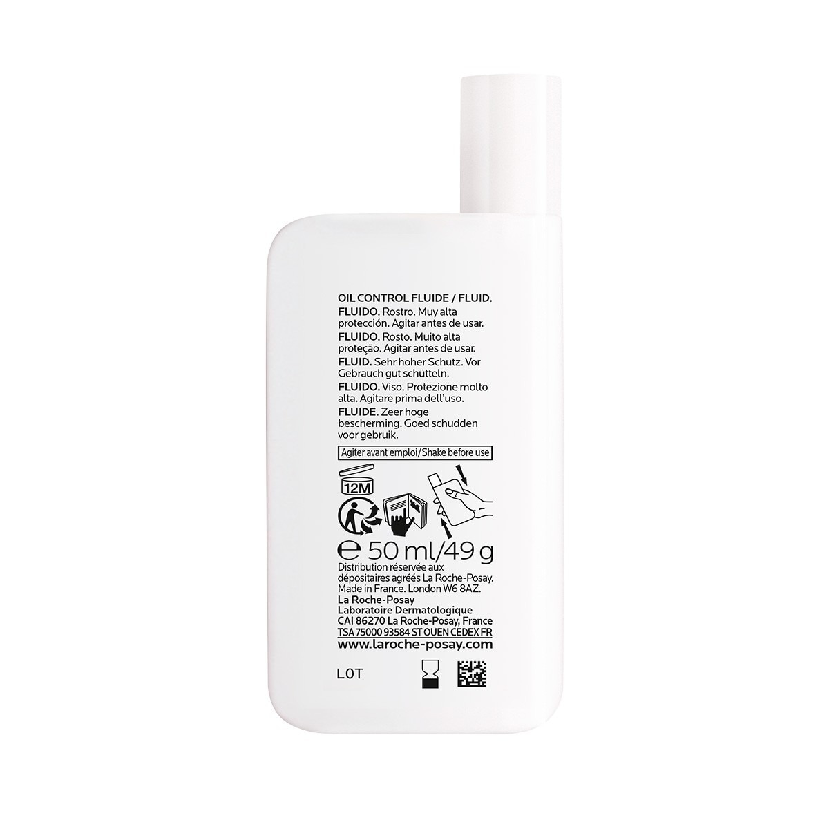 Protetor Solar Anthelios UV-MUNE 400 Oil Control Fluído SPF50+ - 50 ml 2