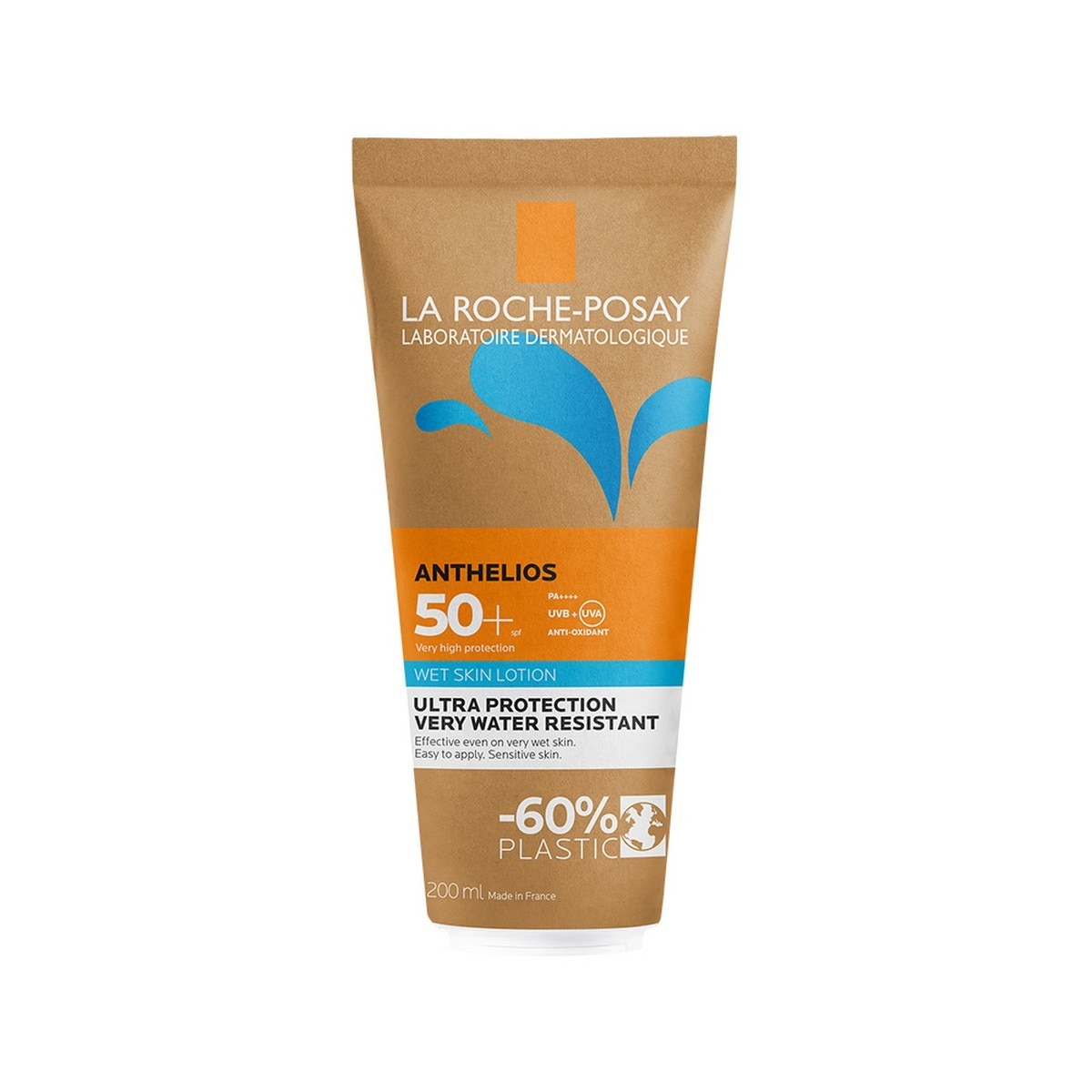 Imagem 0 de Protetor Solar Anthelios Wet Skin Eco Tube SPF50+ - 200 ml