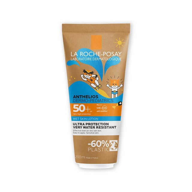 Imagem 0 de Protetor Solar Anthelios Wet Skin Eco Tube Dermo-Pediatrics SPF50+ - 200 ml
