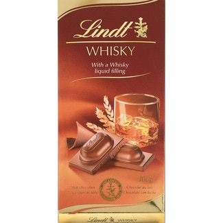 Chocolate de Leite com Licor de Whisky embalagem 100 g - Lindt