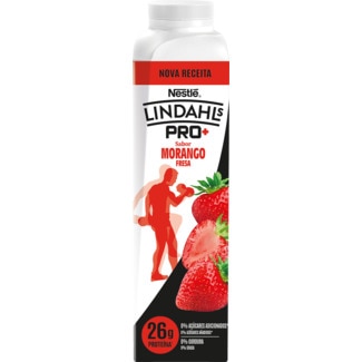 Iogurte Líquido de Morango unidade 330 ml - Lindahls Pro+