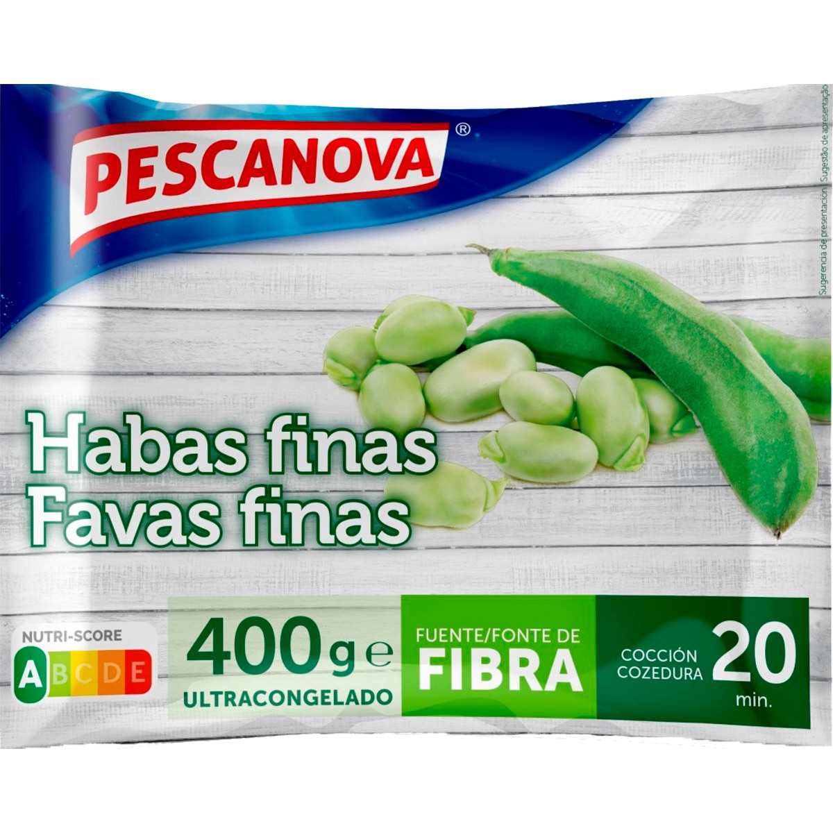 Favas Finas embalagem 400 g