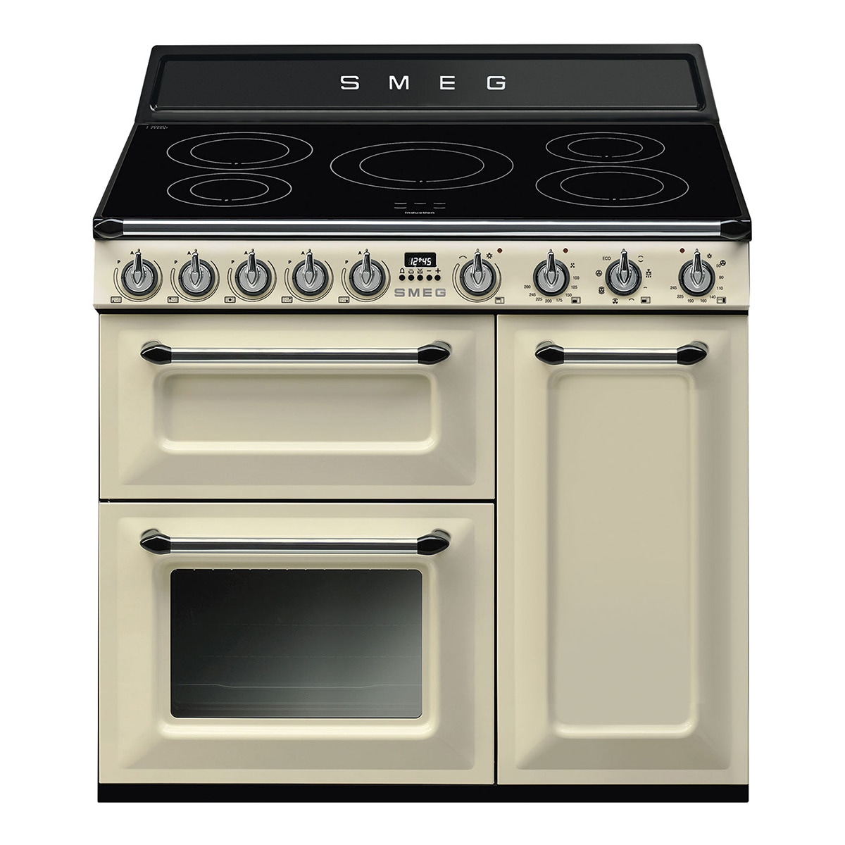 Imagen 0 de Cocina compacta Smeg con placa de gas con 5 zonas y 3 cavidades para horno - TR93IP2