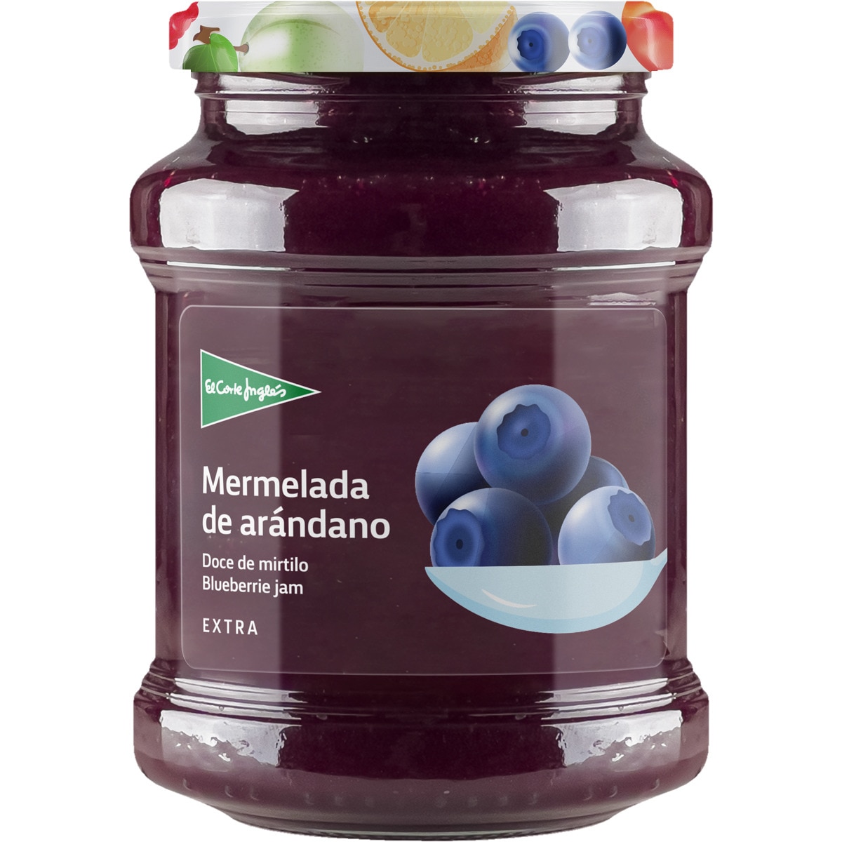 mermelada extra de arándanos frasco 410 g
