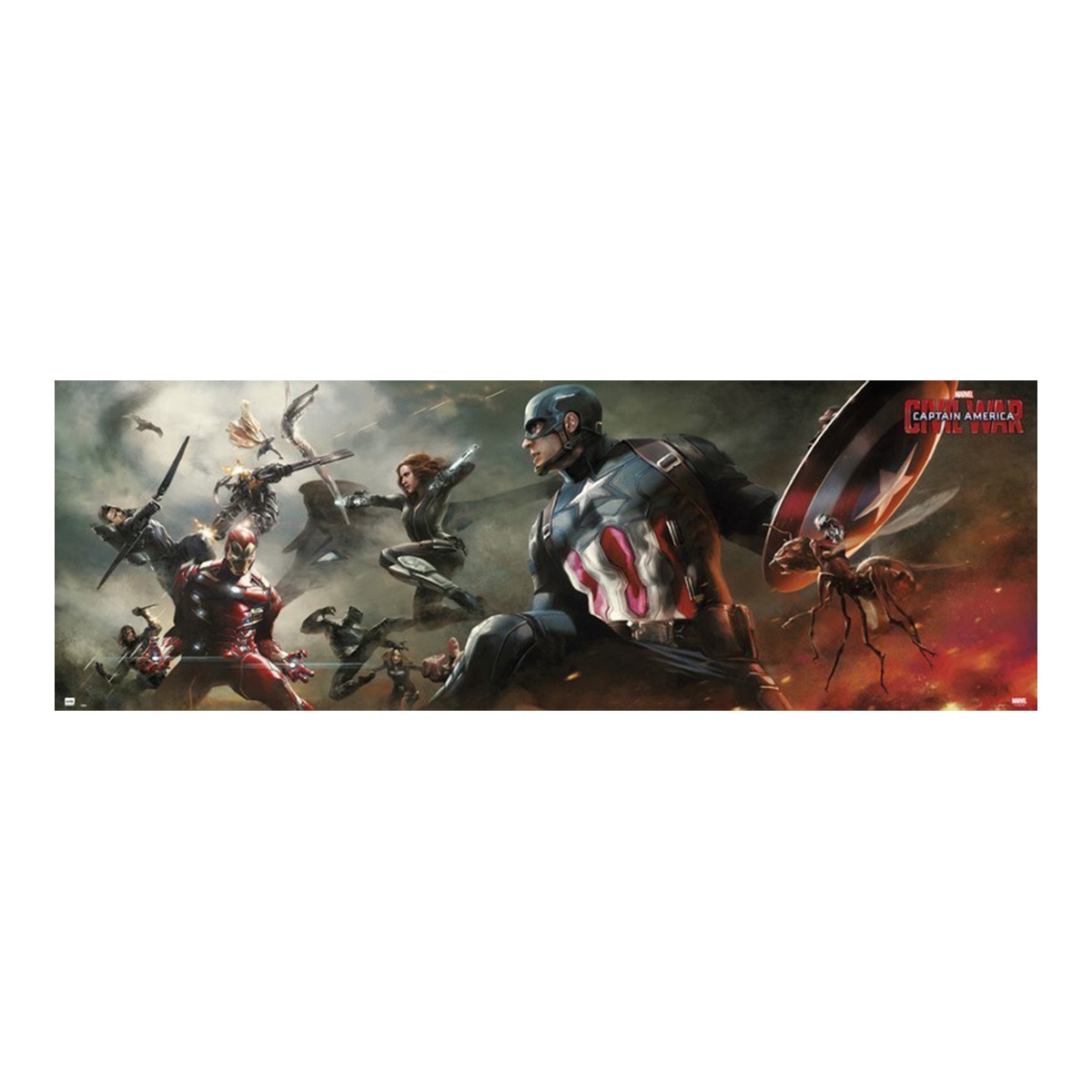 Imagem 0 de Poster Porta Captain America Civil War Marvel Civil War