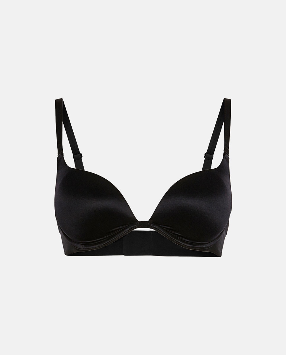 Soutien Push-Up com Alças Multiposições Preto-4