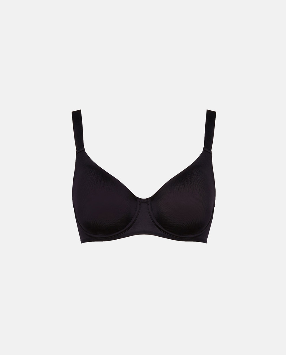 Soutien com Aro Brilhante Preto-6