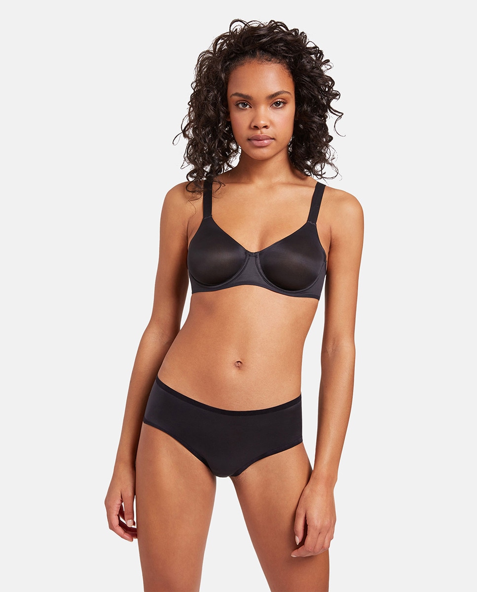 Soutien com Aro Brilhante Preto-5
