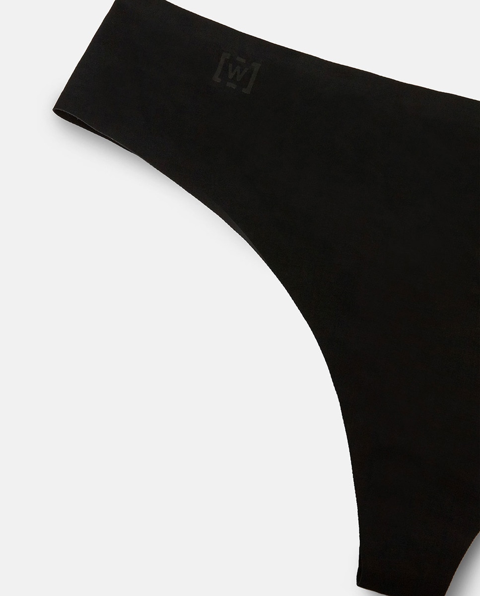 Tanga Clássica Invisível Preto-6