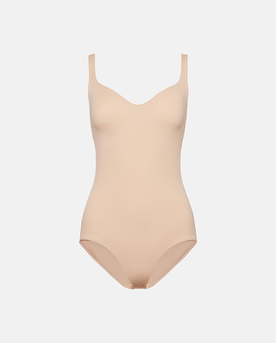 Body Moldador com Aros Incorporados Castanho-5