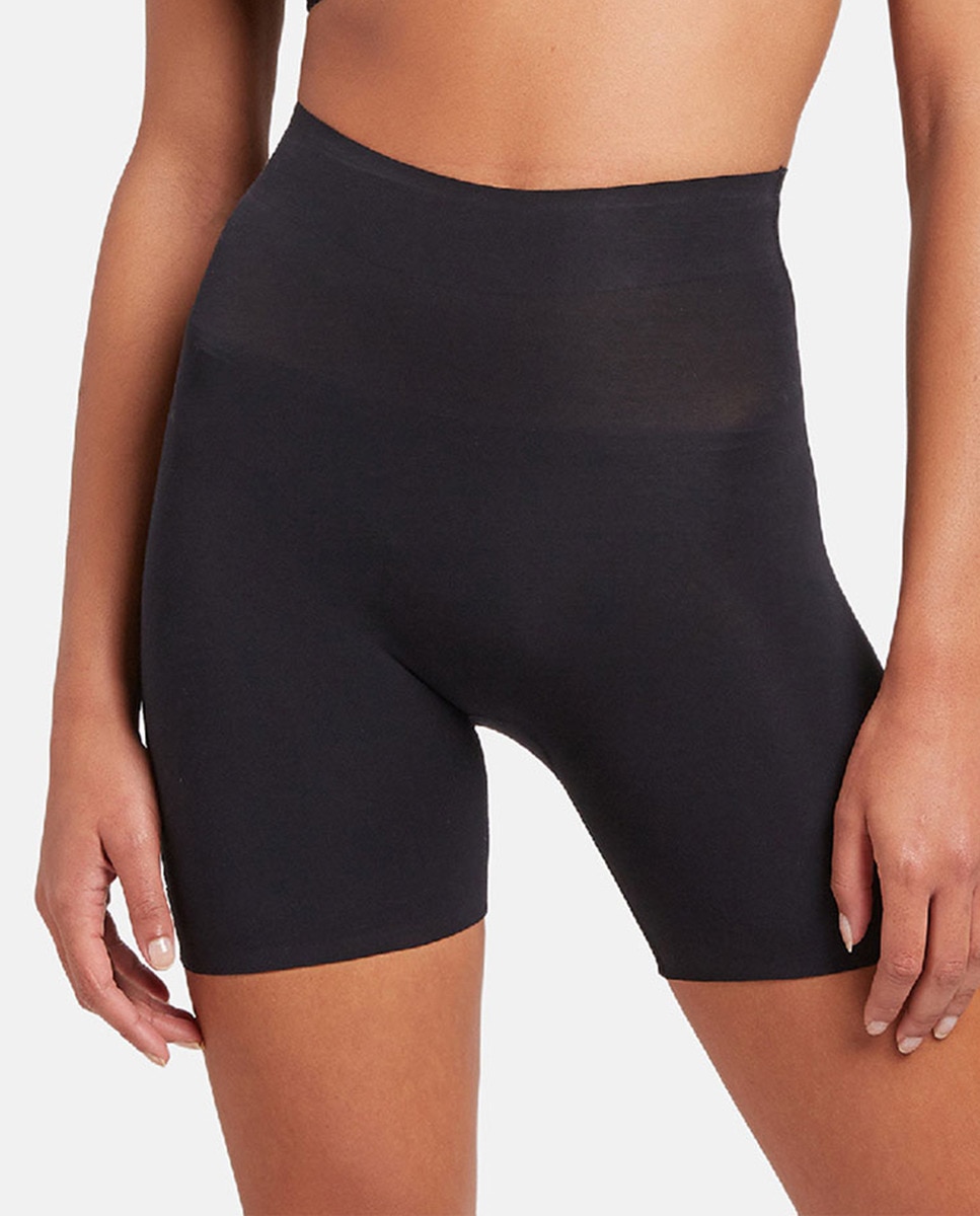 Cinta Adelgaçante Cotton Contour Preto-1