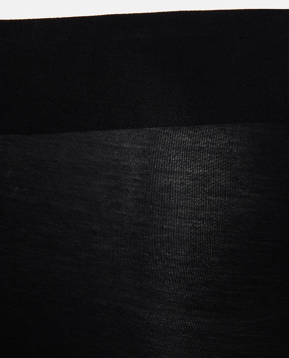 Cinta Adelgaçante Cotton Contour Preto-6