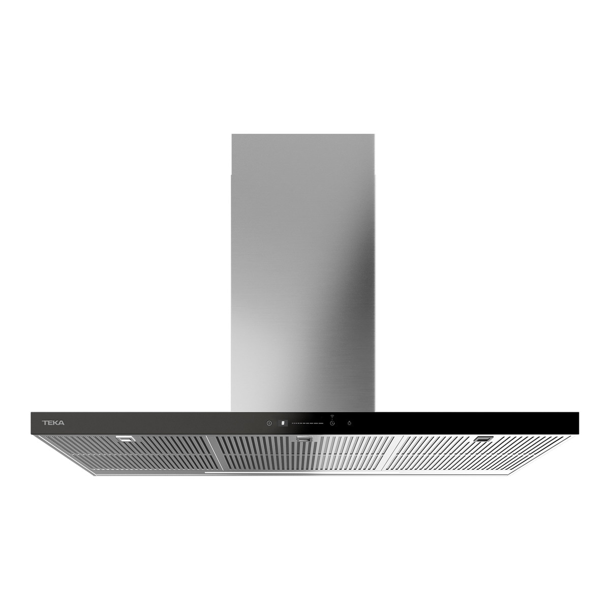 Campana decorativa Teka con 3 velocidades + 2 intensivas, función HobToHood, Wifi - DHP118760CONECT Inox / Negro-3