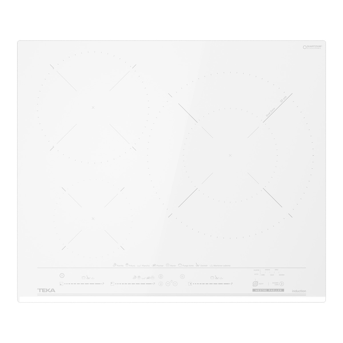 Imagen 0 de Placa de inducción Teka con 3 zonas de acocción - IZC 63632 BLANC MestrePaeller