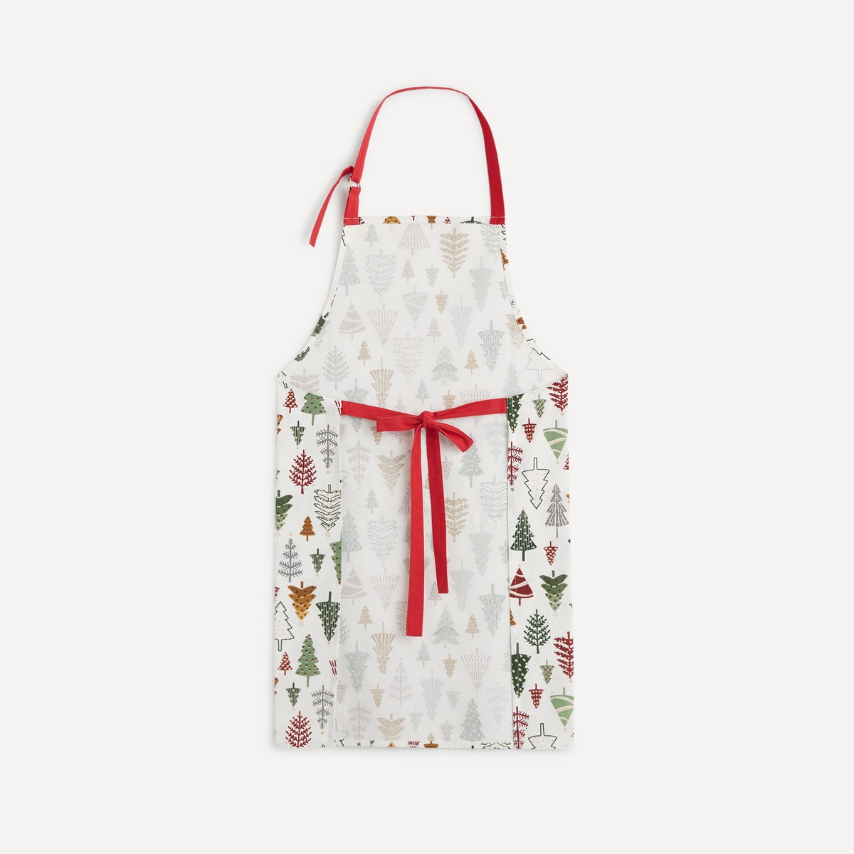 Delantal algodón Pinos Navidad Basics El Corte Inglés Multicolor-2