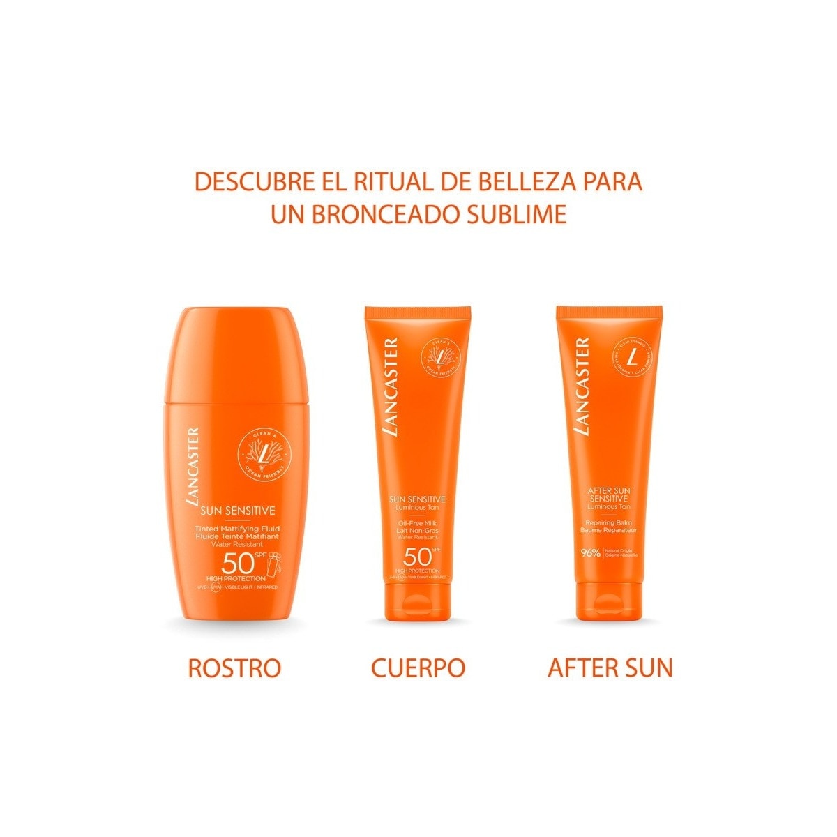 Protetor de Rosto Sun Sensitive com Cor SPF 50  - 30 ml 4