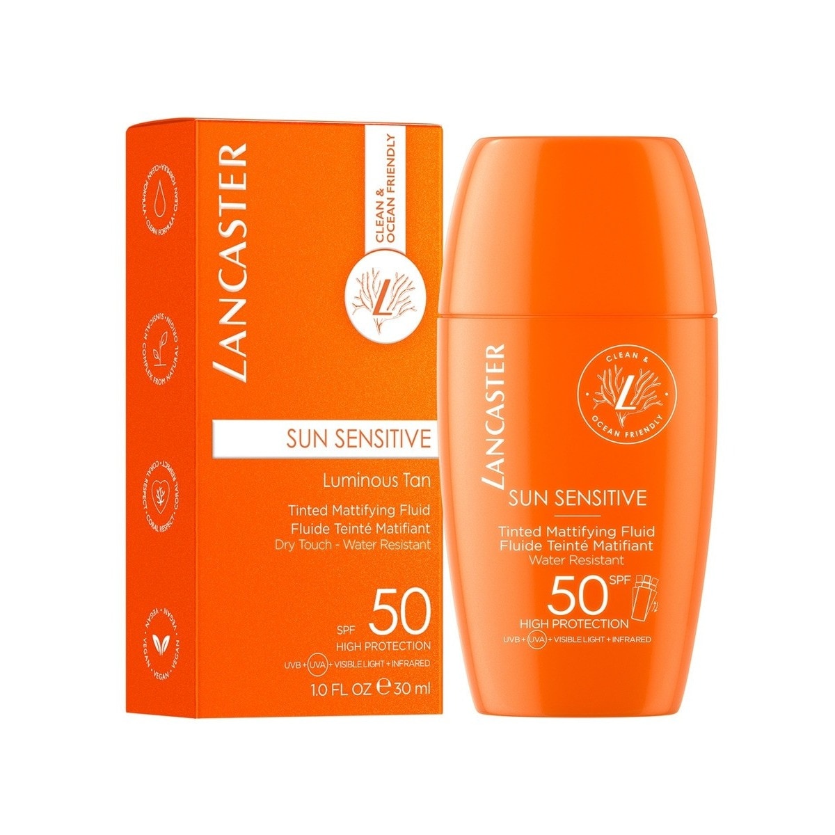 Protetor de Rosto Sun Sensitive com Cor SPF 50  - 30 ml 2