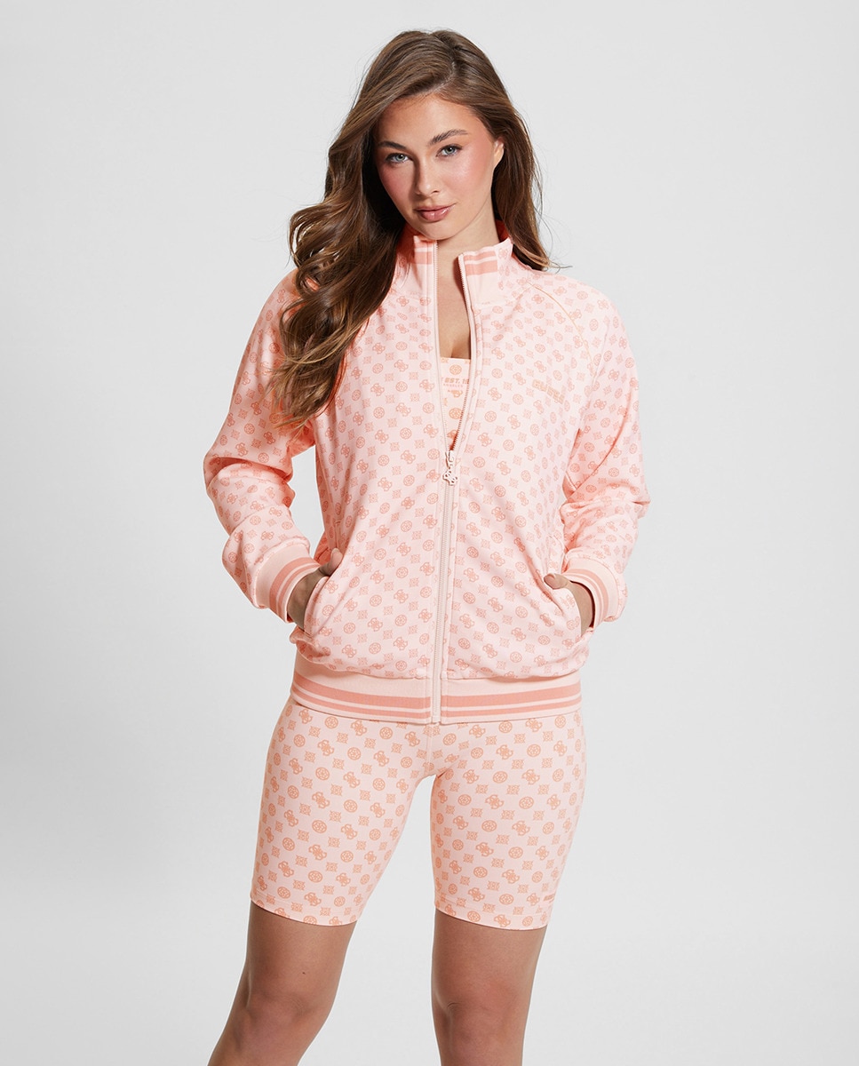 Veste zippée à col cheminée