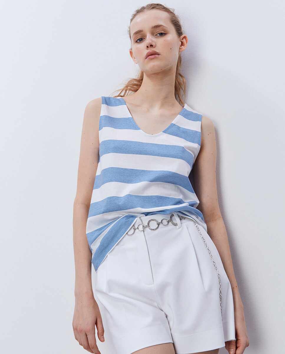 Tshirt basic imprimé