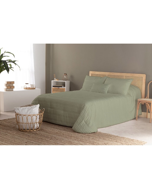 Imagen 0 de Colcha Don algodón 090 cm Denes verde