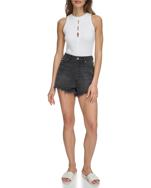 Imagen 0 de Shorts de mujer con botón