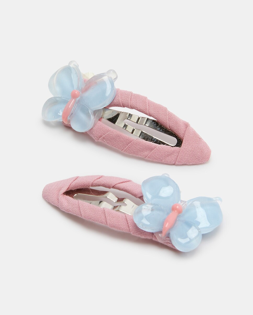 Lot deux épingles à cheveux à motif