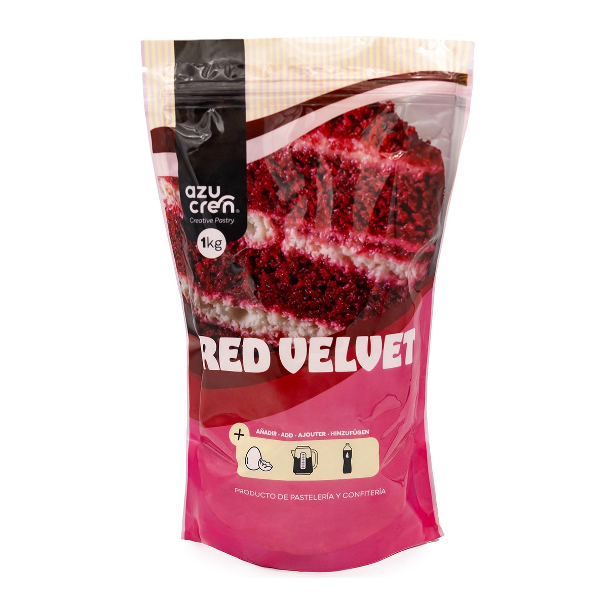 Preparado Red Velvet - 1 Kg Vermelho-1