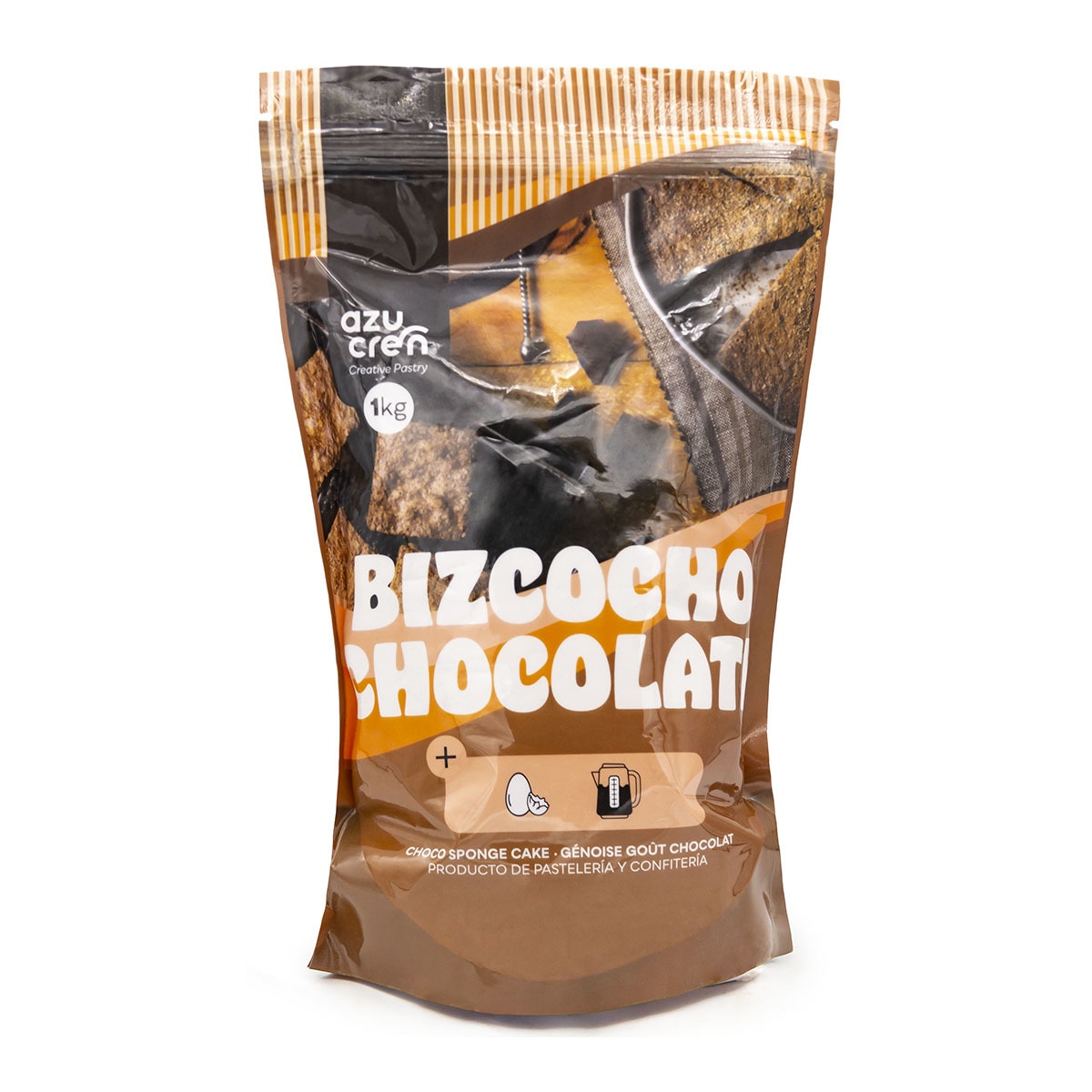 Preparado de Bolo de Chocolate - 1 Kg Azucren Castanho-1