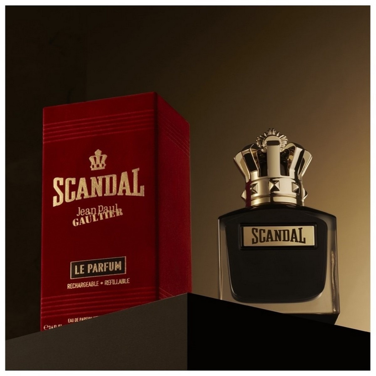 Scandal Pour Homme Le Parfum Eau de Parfum Intense Recarregável 3