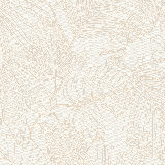 Imagem 0 de Papel de Parede TNT Silhueta Folhas Utility