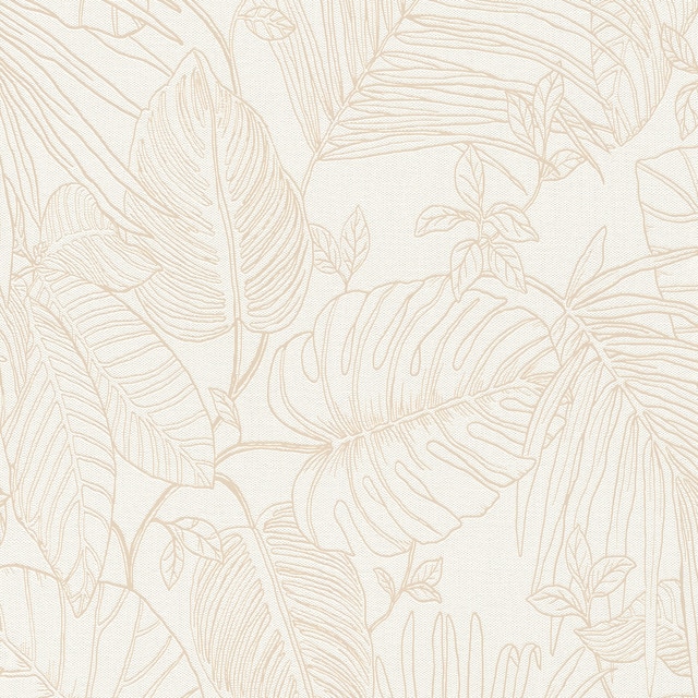 Imagen 0 de Papel pintado TNT Silueta Hojas Utility Rasch