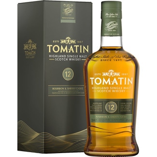 whisky escocés de malta 12 años botella 70 cl - Tomatin