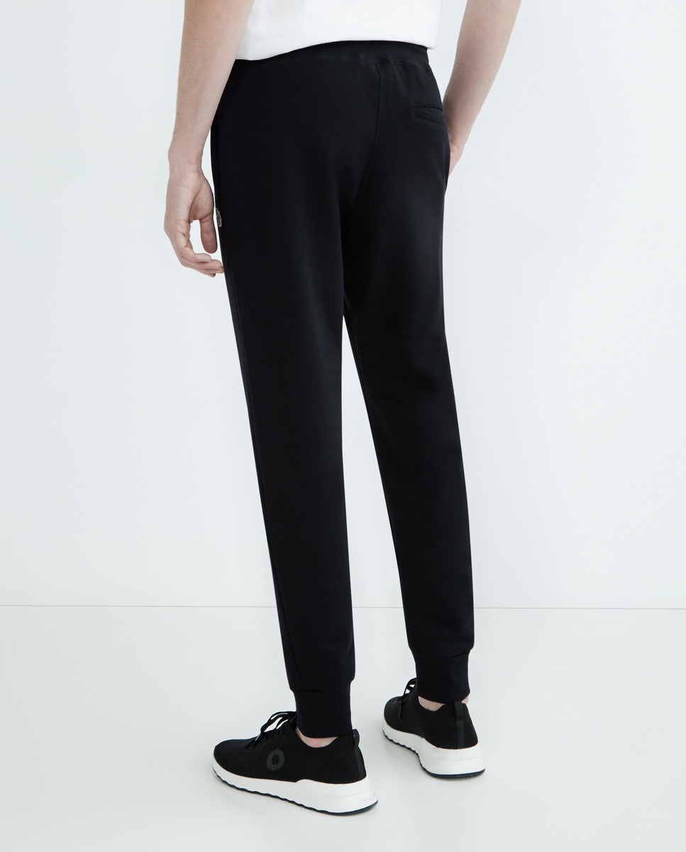 Calças com Logótipo de Zebra Preto-3