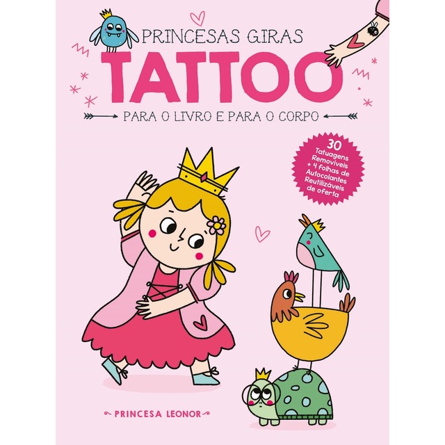 Imagem 0 de Princesas Giras Tattoo - Princesa Leonor