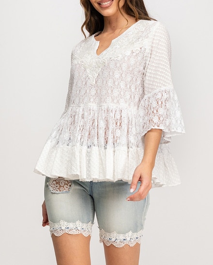 Blusa con bordado — oferta en Primeriti