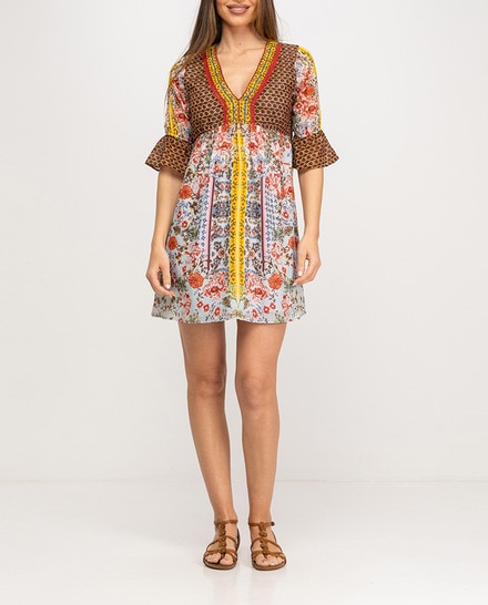 Vestido estampado — oferta en Primeriti