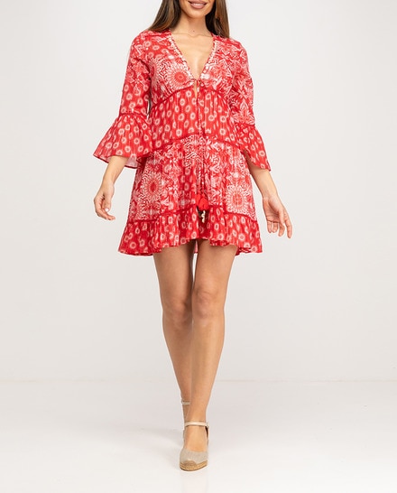 Vestido estampado — oferta en Primeriti