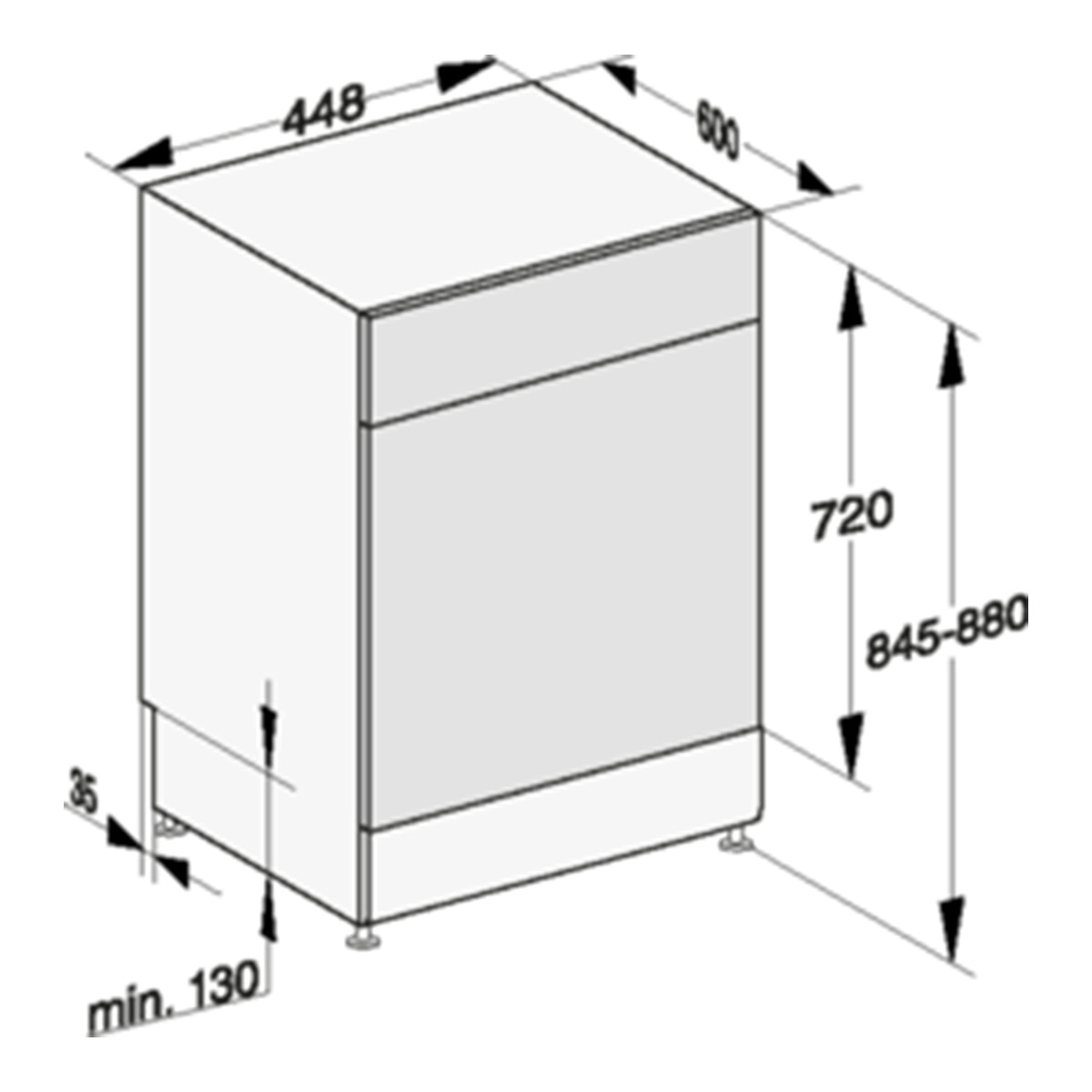 Máquina de Lavar Loiça Miele G 5540 SC BRWS SL Active com 3ª Bandeja de 9 Talheres e 45 cm - Branco Brilhante Branco-2