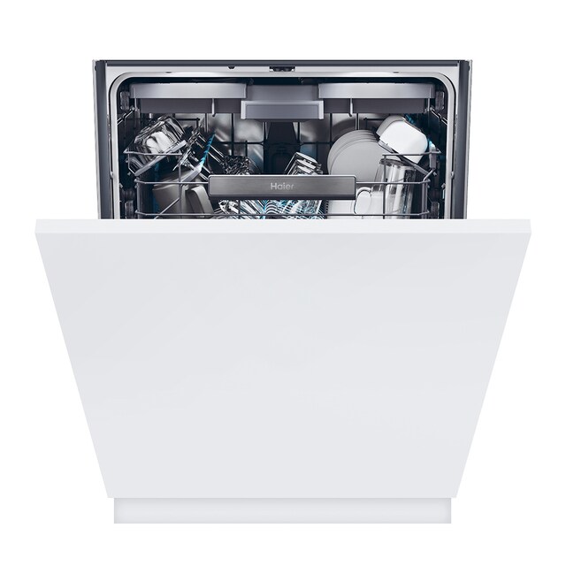 Imagen 0 de Lavavajillas integrable Haier 16 servicios, 60 cm con WIFI Washlens Plus - XS 6B0S3FSB