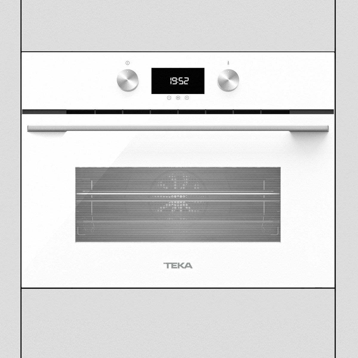 Horno compacto Teka HydroClean, 9 funciones - HLC 8440 BLANCO Cristal blanco-4