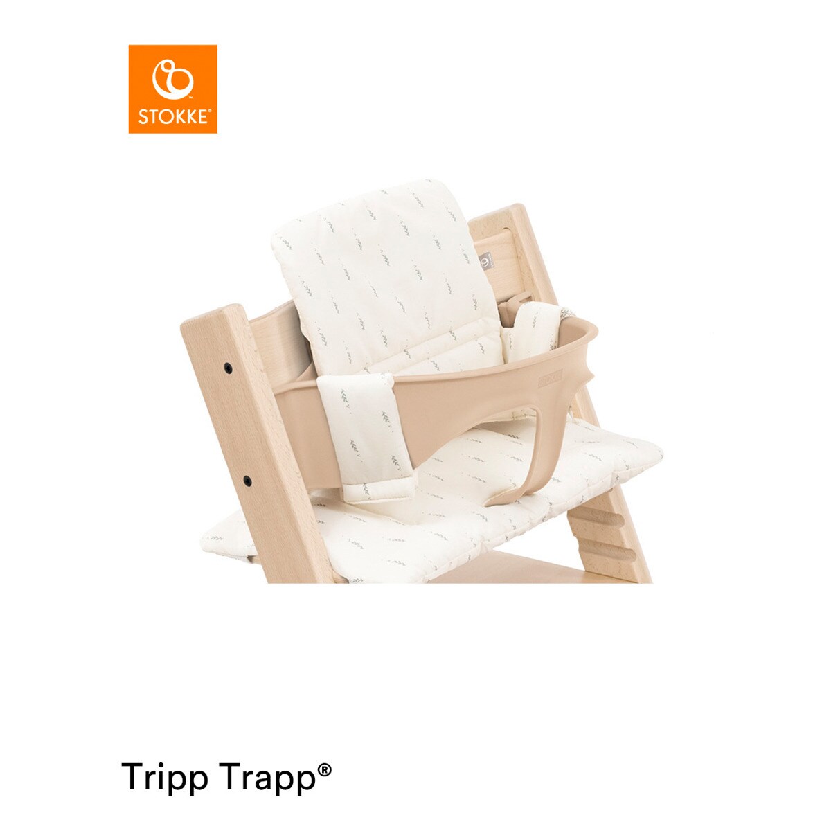 Almofada Clássica para Cadeira de Refeição Tripp Trapp Bege-3