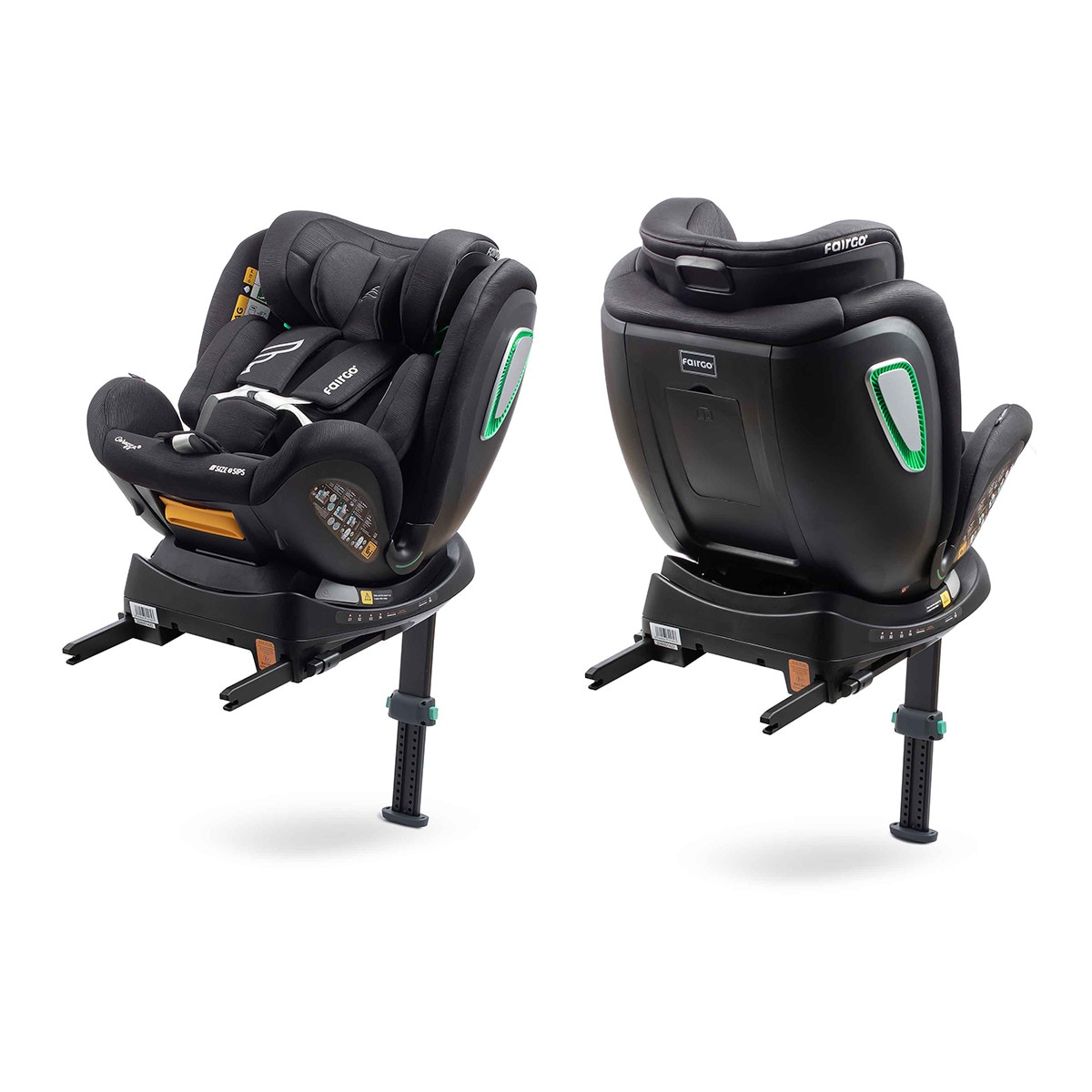 Silla de coche Corazza I-Size (40-150 cm) Negro-2