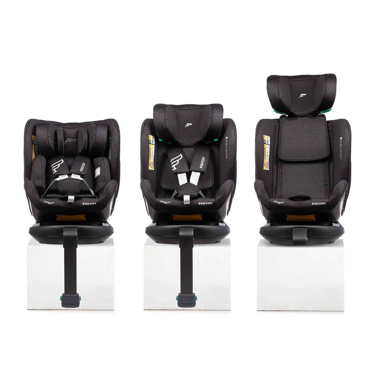 Silla de coche Corazza I-Size (40-150 cm) Negro-10