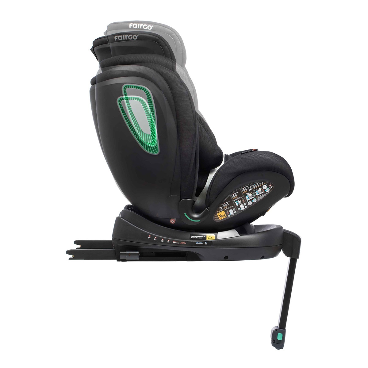 Silla de coche Corazza I-Size (40-150 cm) Negro-9
