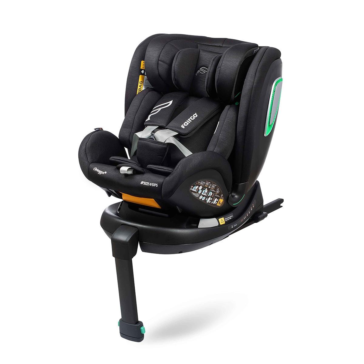 Silla de coche Corazza I-Size (40-150 cm) Negro-7